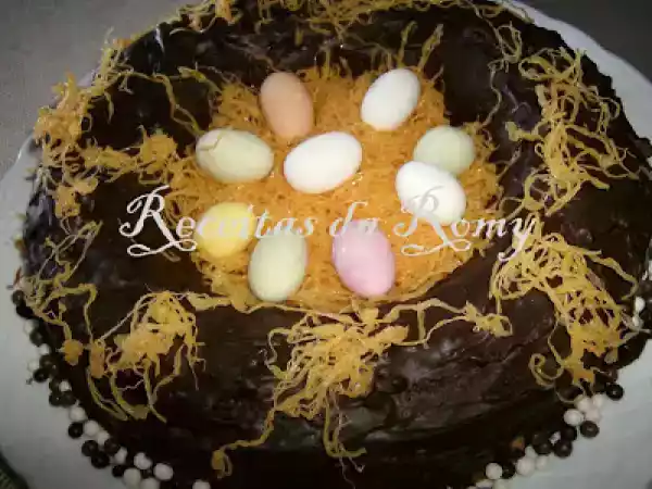 Receita Ninho de páscoa