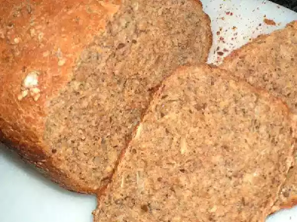 Receita Pão de trigo e centeio com cereais