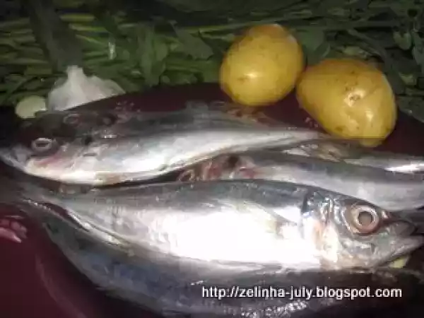 Receita Carapau grelhado