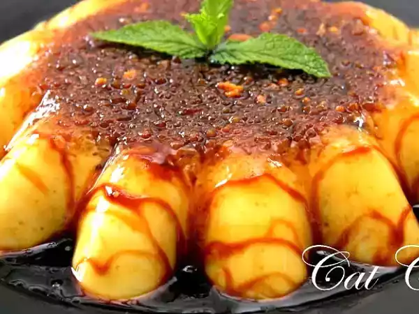 Receita Pudim de tapioca express