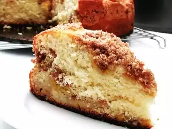 Receita Cuca de banana com canela