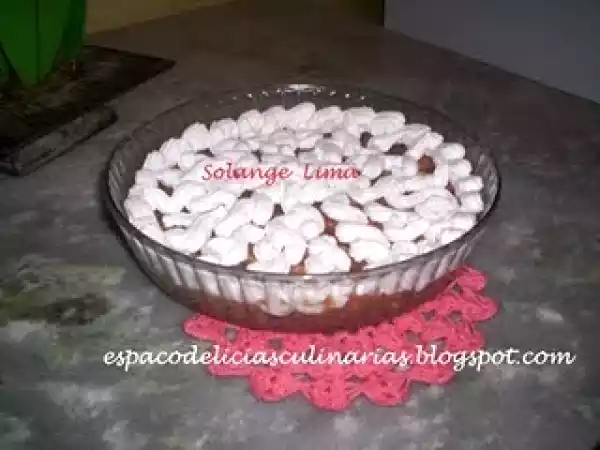 Receita Pavê palha italiana