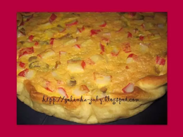 Receita Quiche de delícias do mar