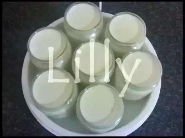 Receita Iogurte natural / iogurte natural açucarado