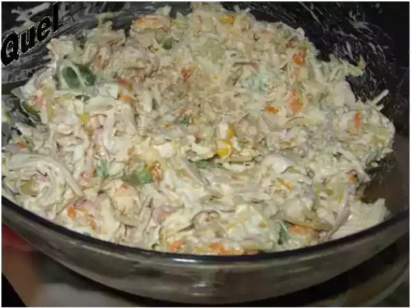 Receita Salpicão de frango