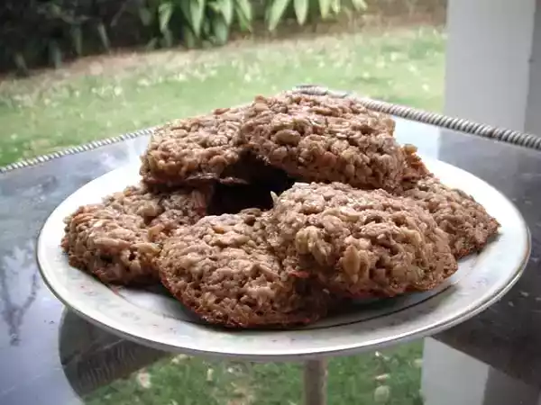 Receita Cookie de aveia