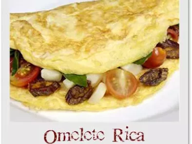 Receita Omelete rica