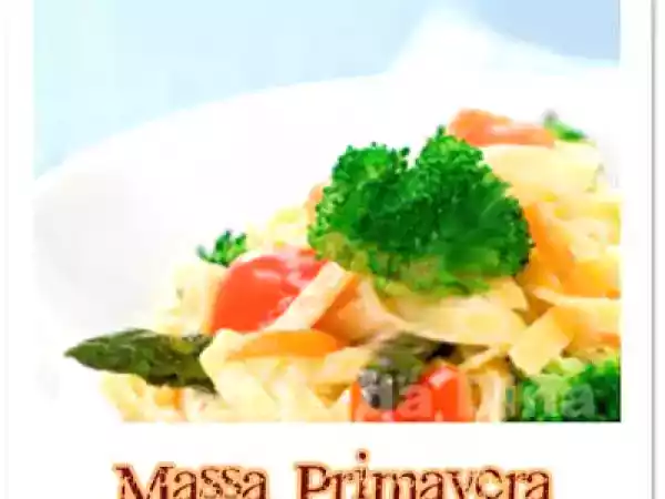 Receita Massa primavera
