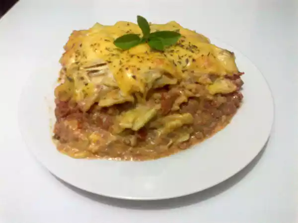 Receita Lasanha de ravióli