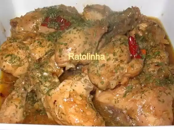 Receita Frango com cerveja