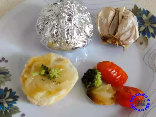 Receita Alho caramelizado