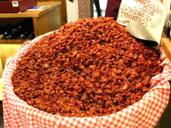 Receita Tomates secos e pesto de tomates secos