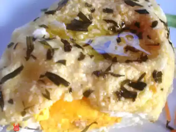 Receita (pseudo) ovo cocote de microondas.