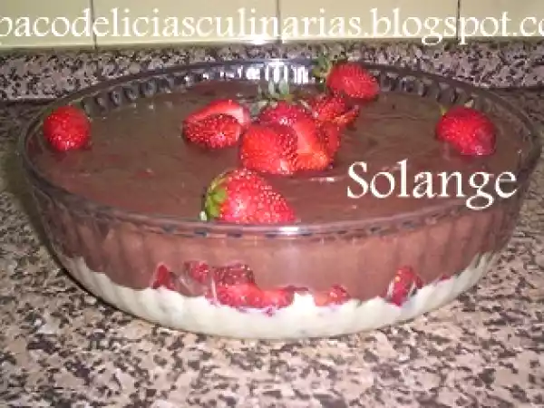 Receita Bombom de travessa