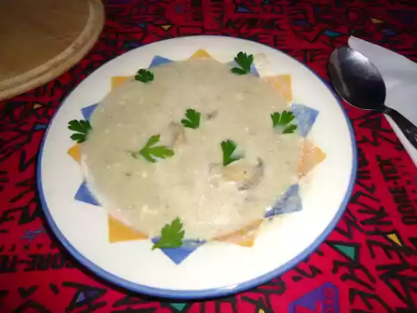 Receita Sopa de cogumelos