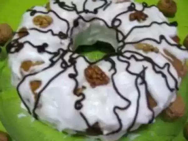 Receita Bolo brasileiro de nozes