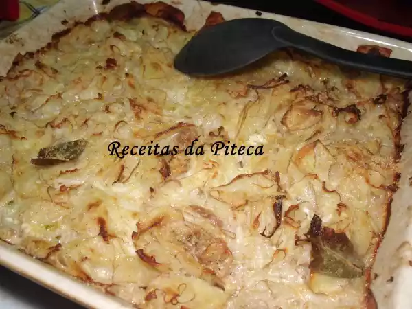 Receita Batatas dauphinoise rápidas do jamie