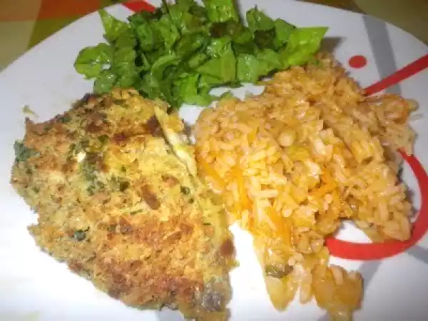 Receita Solha com crosta de broa