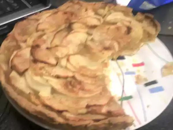Receita Tarte de maça simples