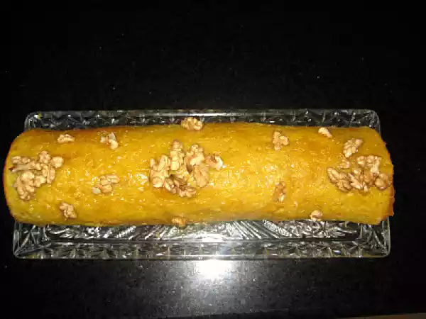 Receita Torta com doce de abobora