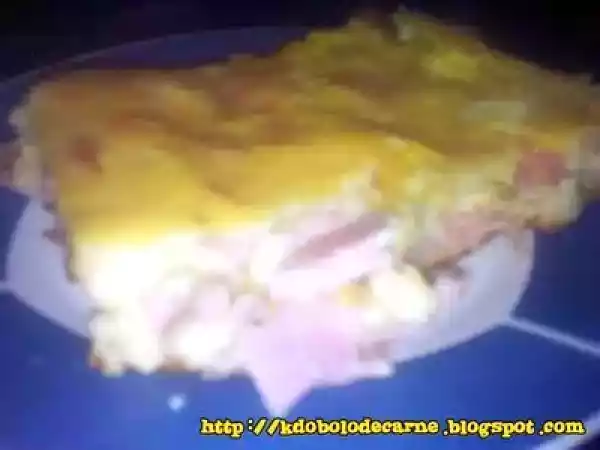 Receita Torta salgada de liquidificador super prática
