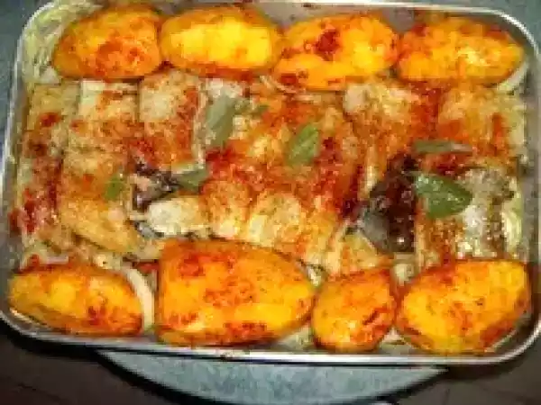 Receita Bacalhau à joão lagarto