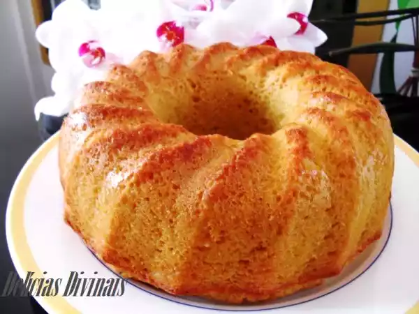 Receita Bolo de claras e cenoura