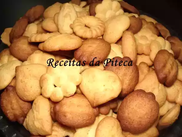Receita Bolachas para o chá
