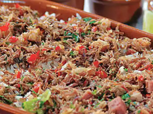 Receita Receita de arroz de carreteiro gaúcho