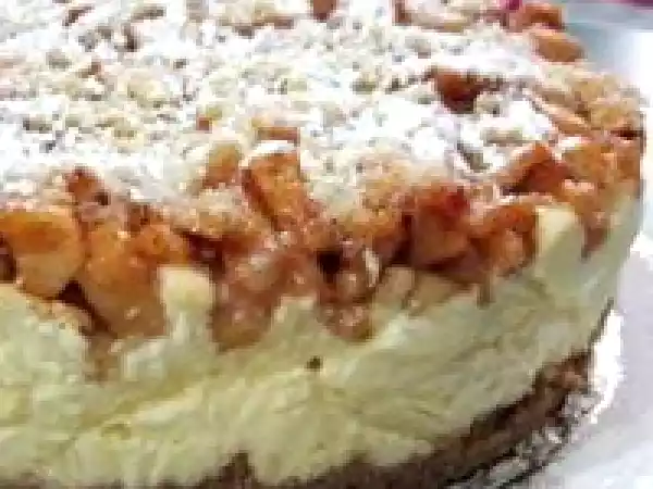 Receita Receita de cheesecake de maçã