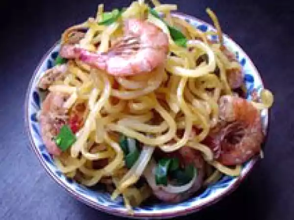 Receita Receita de macarrão tailandês