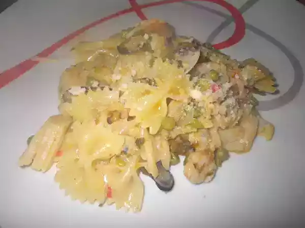 Receita Massa mar e terra