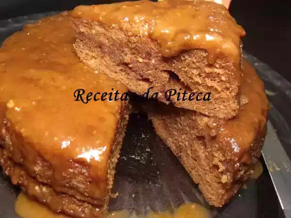 Receita Bolo de café no microondas