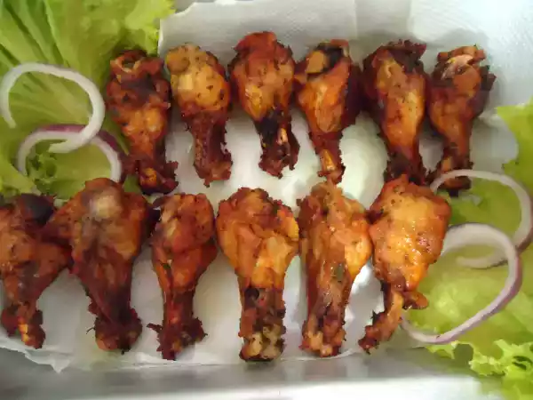 Receita Drumete hot (frango frito apimentado)