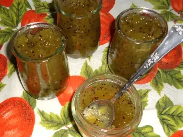 Receita Doce de kiwi