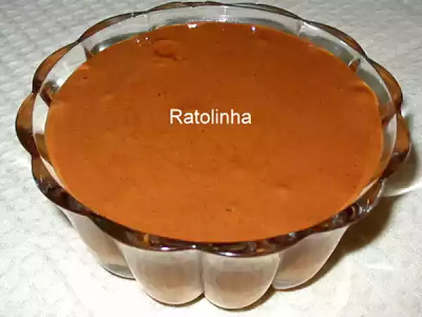 Receita Mousse de chocolate caseira