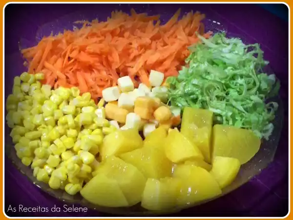 Receita Salada 5 sabores