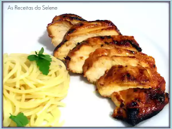 Receita Peitos de frango agridoce