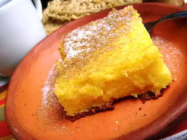 Receita Bolo de cural de milho verde