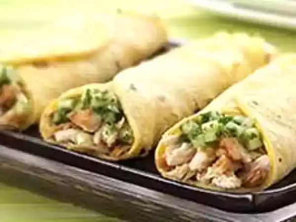 Receita Tacos de tortilla de farinha