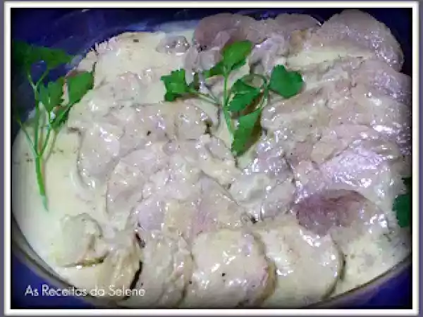 Receita Lombinho de porco com molho de mostarda