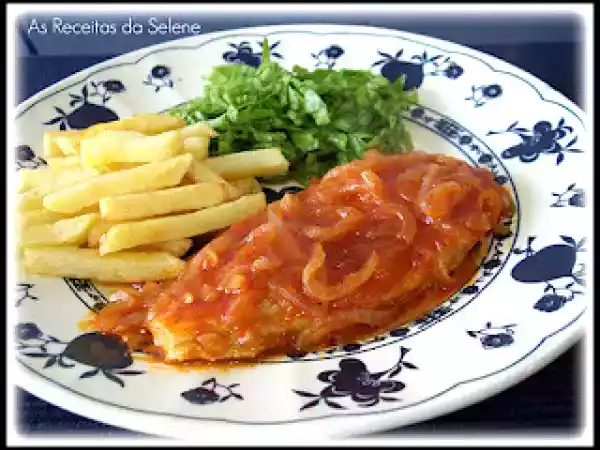 Receita Bifes de cebolada