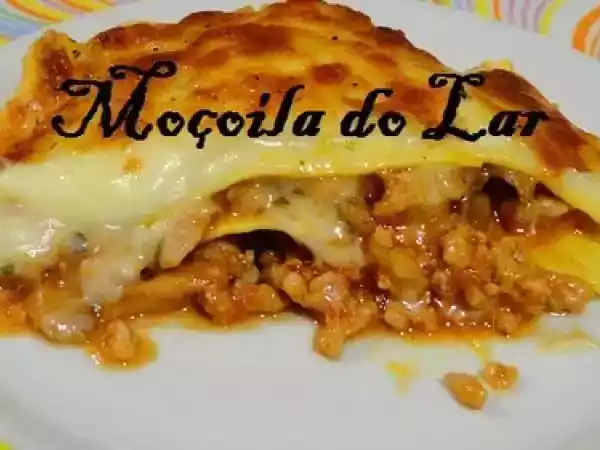 Receita Lasanha de carne