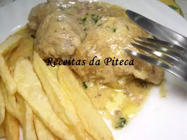 Receita Frango fricassé ( da minha mãe)