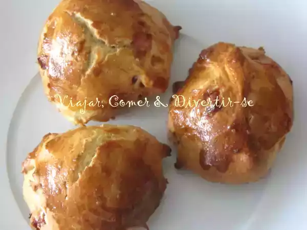 Receita Pãezinhos com bacon