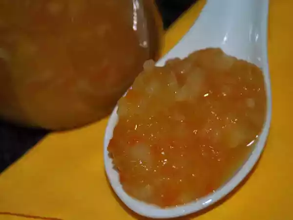 Receita Doce de limão, cenoura e maçã