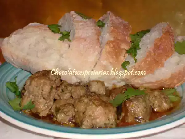 Receita Almondegas marroquinas kefta