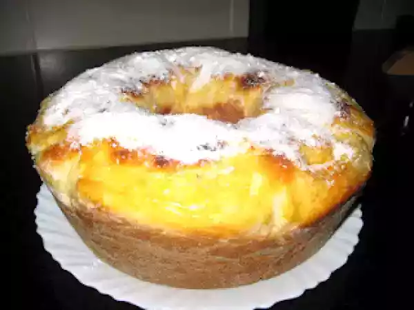 Receita Rosca de coco