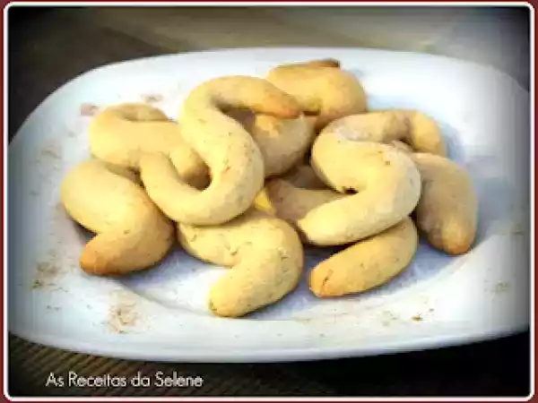 Receita Biscoitos com canela