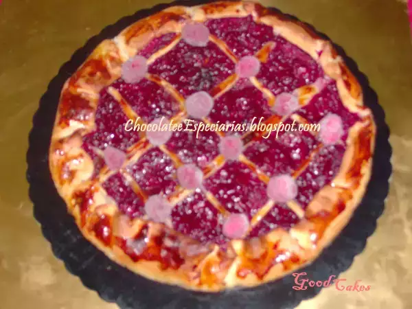 Receita Tarte de framboesa